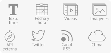 Site comparta contenido